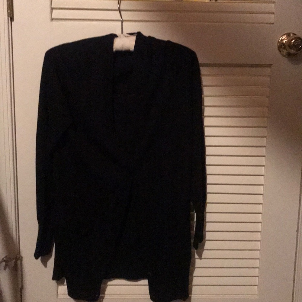 J. Crew lightweight cardigan black with pockets